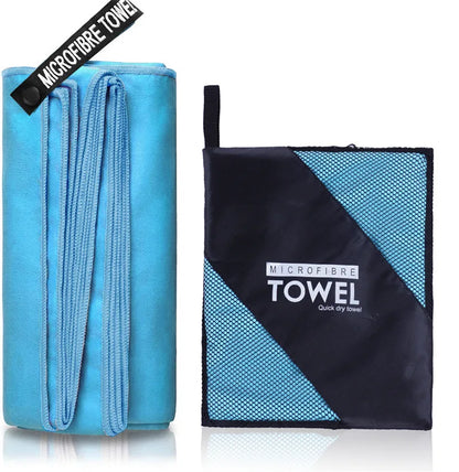 Ondaya – Serviette microfibre XXL | Ultra absorbante & séchage express